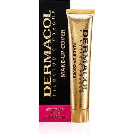 Fond de ten lichid mat, Dermacol, SPF 30, nuanta 208 Expediere rapidă