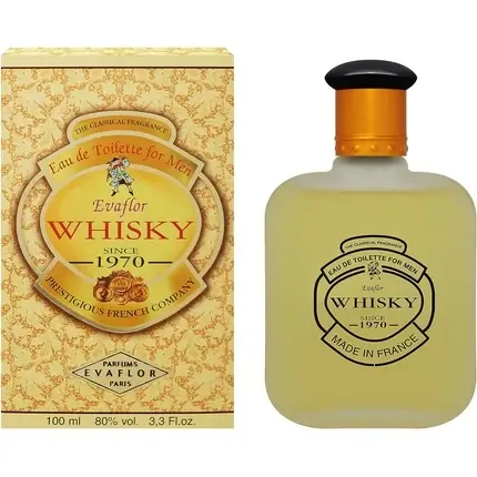 Apa de toaletă, Whisky, 100ml, pentru bărbați Plată sigură