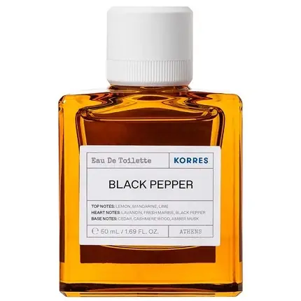 Noutate Apa de Toaletă, Korres, Black Pepper, Vegan 50ml