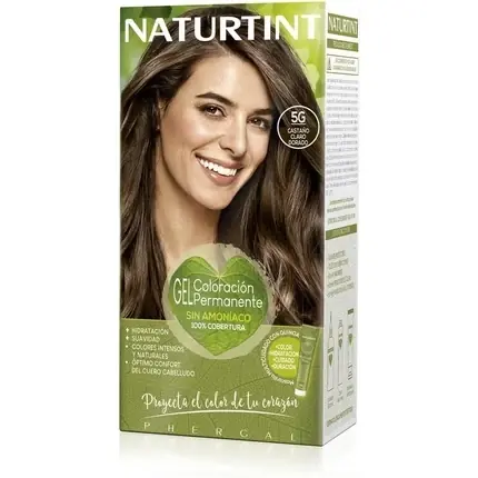 Cel mai bun preț Vopsea permanentă păr, Naturtint, 5G, 60ml