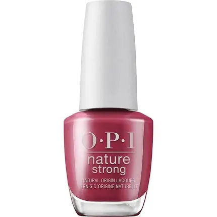 Cel mai bun preț Lac de unghii, OPI Nature Strong, uscare rapidă, roșu