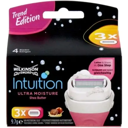 Chilipir Lame ras, Wilkinson Sword, Intuition, 3 inch