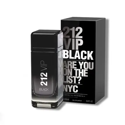 Retur ușor Parfum bărbătesc, Carolina Herrera, 212 VIP Black, 200ml