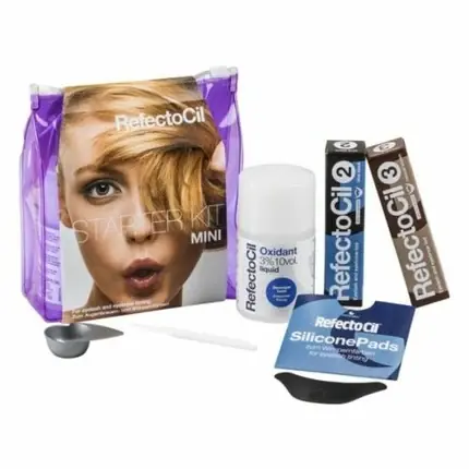 Reducere de preț Set vopsea sprancene si gene, Refectocil, Mini, 74g