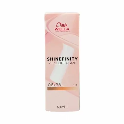 Vopsea permanentă păr, Wella, Shinefinity Nº 08/38 Reducere