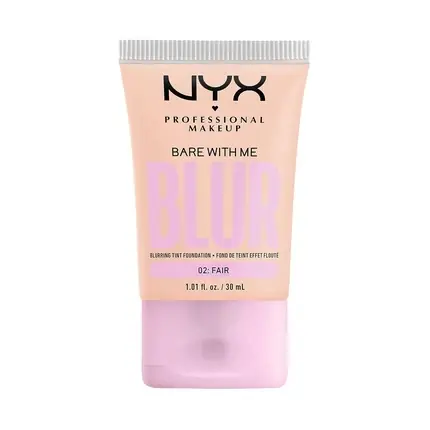 Chilipir Fond de ten, NYX, Bare With Me Blur, Fair