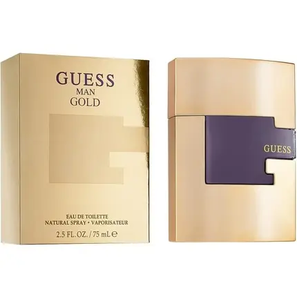 Super ofertă Apa de toaleta, Guess, Gold pentru Barbati, 75 ml