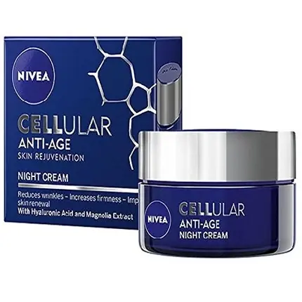Discount Cremă de noapte, Nivea, Cellular Anti-Age, 50ml