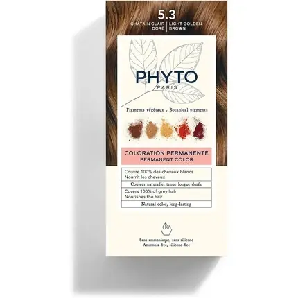 Vopsea de păr, Phyto, PhytoColor 5.3, castaniu Reducere specială