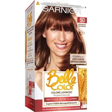 Vopsea de păr, Belle Color, 50 Mahon Natural Bestseller