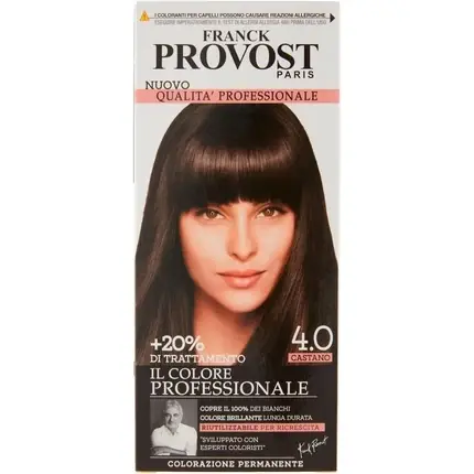 Vopsea de păr, Franck Provost, 4.0 Castaniu Cumpără online