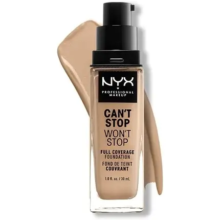 Fond de ten, NYX, Can‘t Stop Won‘t Stop, Buff, 30ml Ofertă exclusivă