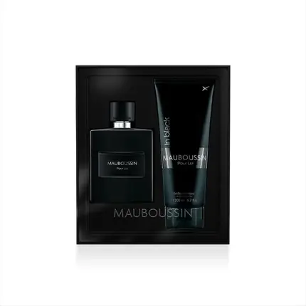 Promoție Set parfum Mauboussin Pour Lui In Black, 100ml, gel de duş 200ml