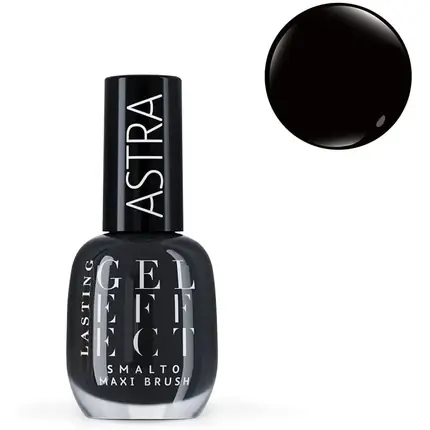 Cel mai vândut Lac de unghii, Astra Makeup, Gel Effect, negru