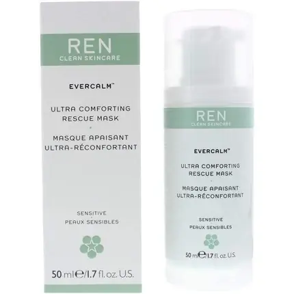 Livrare expres Masca faciala, REN, Ultra Comforting Rescue, 50ml