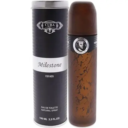 Apa de toaletă, Cuba, Milestone for Men, 100 ml Expediere rapidă