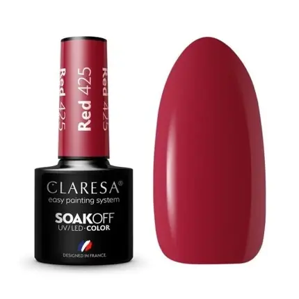 Ojă UV, Claresa, roșu 5ml Super ofertă