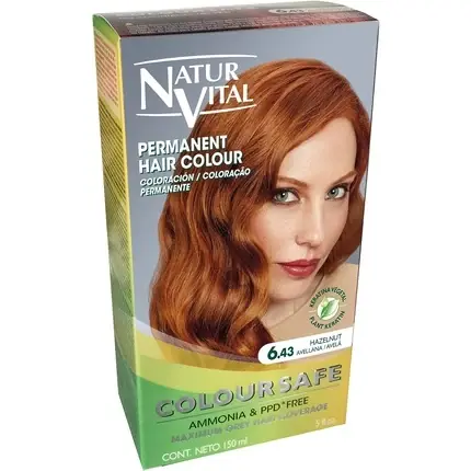 Vopsea permanentă păr, Naturaleza Y Vida, Coloursafe, 150ml Expediere rapidă