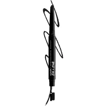 Creion sprancene, NYX, Fill & Fluff, negru Reduceri