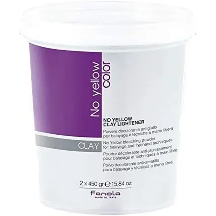 Pudră decolorantă păr, Fanola, No Yellow Clay, 450g Discount
