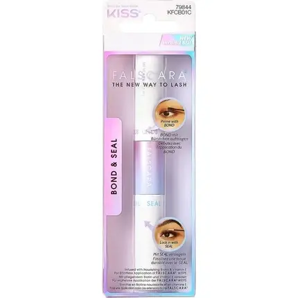 Adeziv gene false Kiss Falscara, bond & seal, alb Reducere de preț