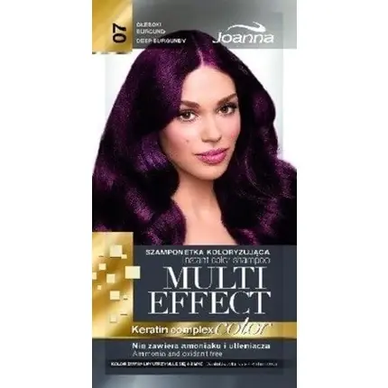 Vopsea de păr, Joanna, Multi Effect, vișiniu intens Premium