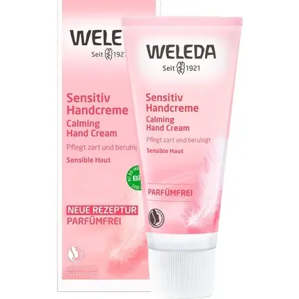 Cel mai bun preț Cremă de mâini, Weleda, Sensitive, 50 ml