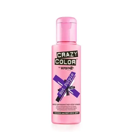Chilipir Vopsea de păr, Renbow Crazy Color, Hot Purple, 100 ml