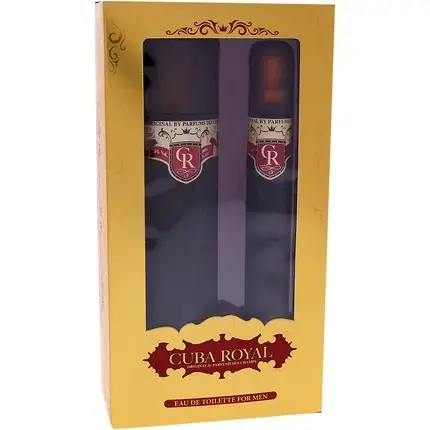 Bestseller Set cadou parfum bărbați, Cuba Royal, 3.3oz și 1.17oz