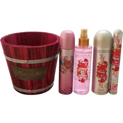 Set cadou Cuba Heartbreaker pentru femei, 4 piese, multicolor Livrare expres