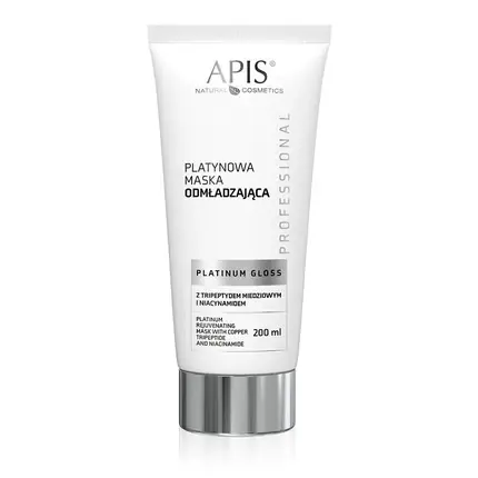 Cel mai bun preț Masca facială Apis Platinum Glanz, cu tripeptid de cupru și niacinamidă, 200ml