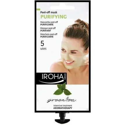 Ieftin Masca purificatoare peeling, Iroha Nature, ceai verde