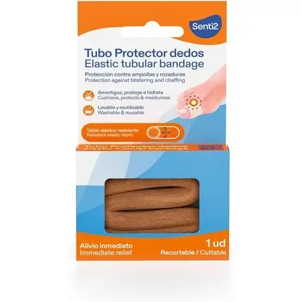 Cel mai vândut Protector degete, Senti2, tubular, alb