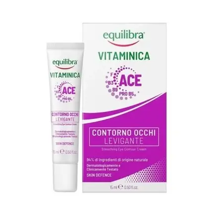 Cremă contur ochi, Equilibra, vitaminica, 15ml Comandă acum