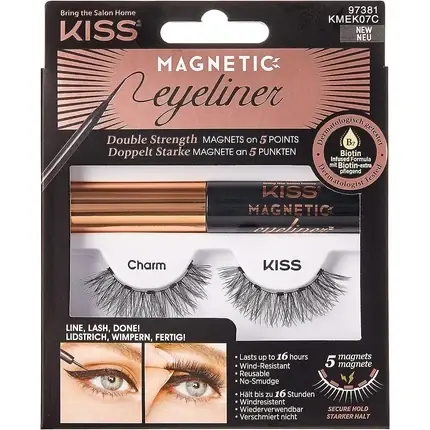 Vezi acum Gene false, Kiss, Magnetice, kit Eyeliner