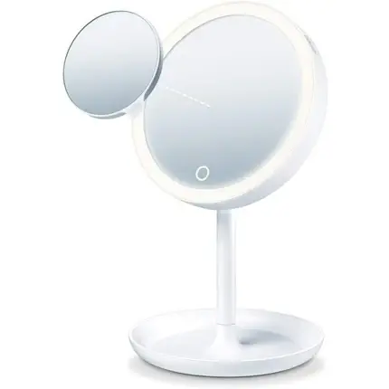 Cumpără acum Oglindă cosmetică, Beurer, BS 45, cu LED, alb
