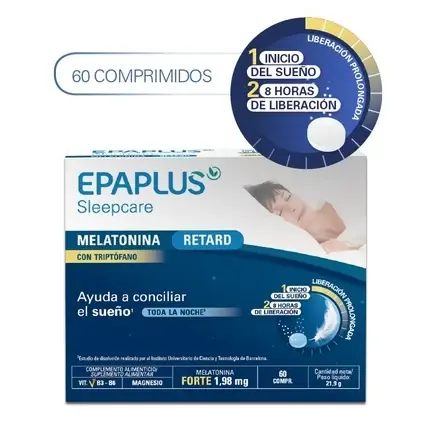 Comandă acum Supliment, Epaplus, Sleep Melatonin Retard, 60 capsule