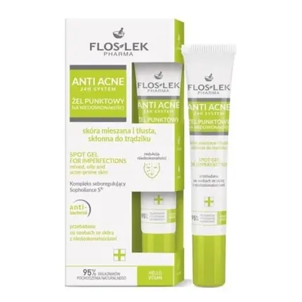 Expediere rapidă Gel tratament anti-acneic Markenlos, 20ml