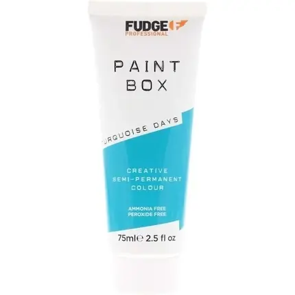 Livrare expres Vopsea de păr, Fudge, Paintbox Turquoise, 75ml