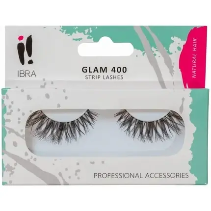 Cumpărături sigure Gene false Ibra Makeup, Glam 400, cu bandă
