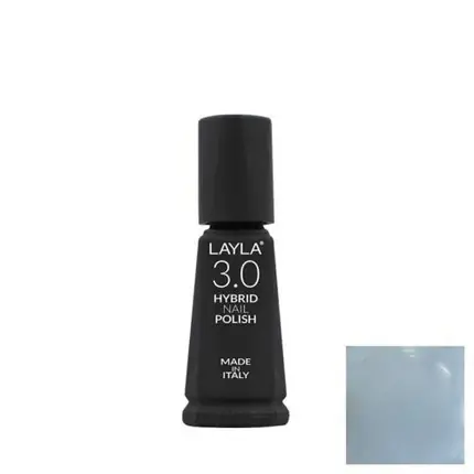 Livrare expres Oja hibrid Layla, 3.0, gel effect, albastru