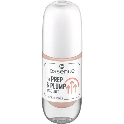 Ofertă exclusivă Base Coat Essence The Prep & Plump, Nude, 8ml