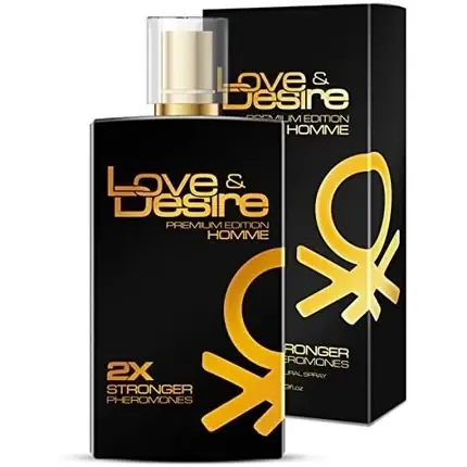 Apa de toaleta, Love & Desire, Gold Premium Edition, 100ml Ultima șansă