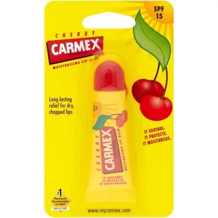 Balsam de buze Carmex, Cireșe, SPF15, 10g Preț redus
