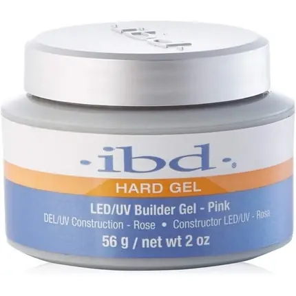 Calitate înaltă Gel de constructie unghii, Ibd, LED/UV, roz, 56g