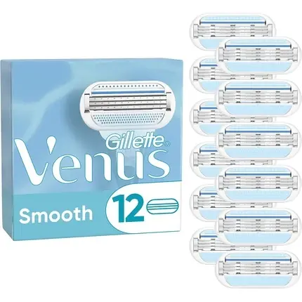 Rezerve aparat ras, Gillette Venus Smooth, 12 buc Lichidare de stoc
