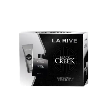 Plată sigură Set cadou parfum La Rive Black Creek, 100 ml EDT + gel de duș 100 ml