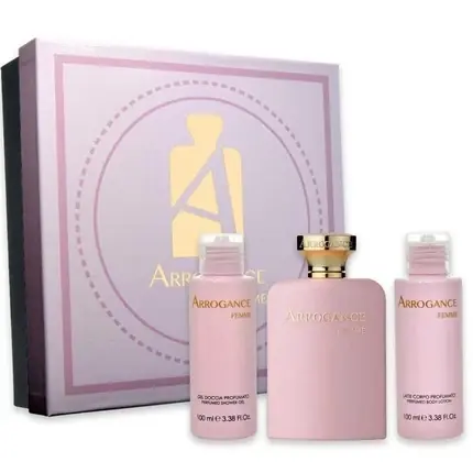 Set cadou pentru femei, Arrogance Femme, parfum 50ml, gel de duș 100ml Vezi acum