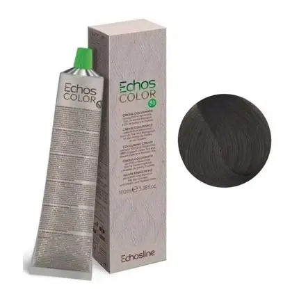 Cremă colorantă păr, Echosline, blond mediu extra-saturat, fără PPD Livrare rapidă