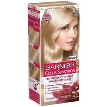 Reducere specială Vopsea păr, Garnier, Color Sensation, blond deschis bej